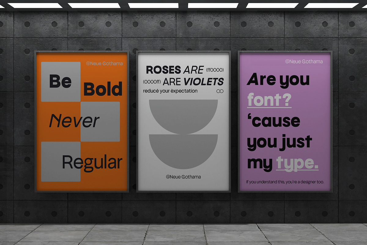 Neue Jothama - Geometric 14 Fonts VF, a Sans Serif Font by Casloop Studio (Photo 2 of 9)