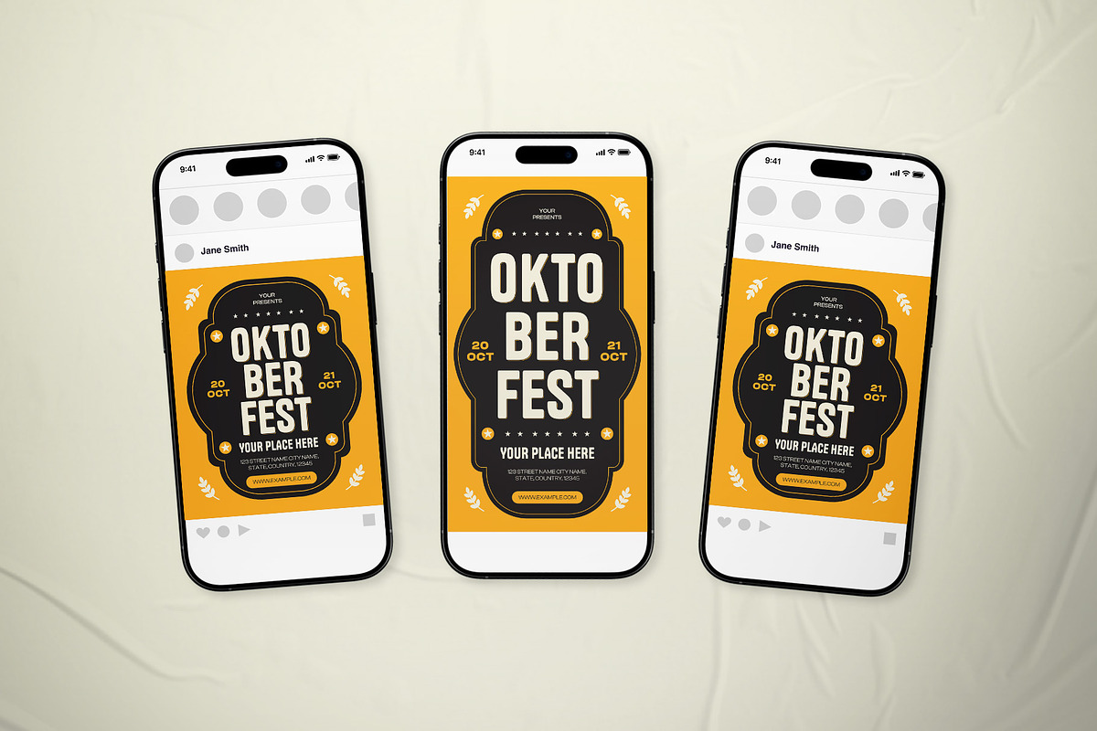 Oktoberfest Flyer Set, a Flyer Template by The Good Store (Photo 2 of 2)