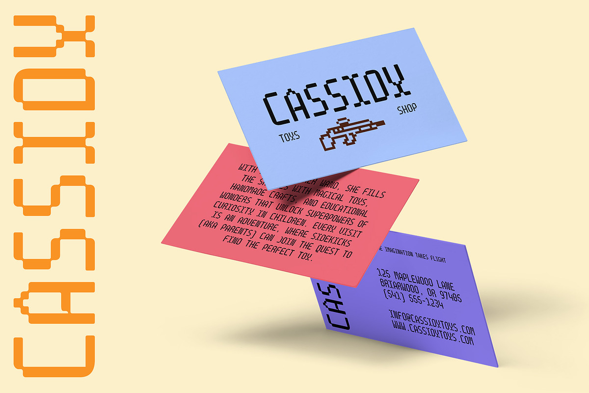 CS Norman Mono – Monospaced Font, a Sans Serif Font by Craft Supply Co. (Photo 6 of 8)