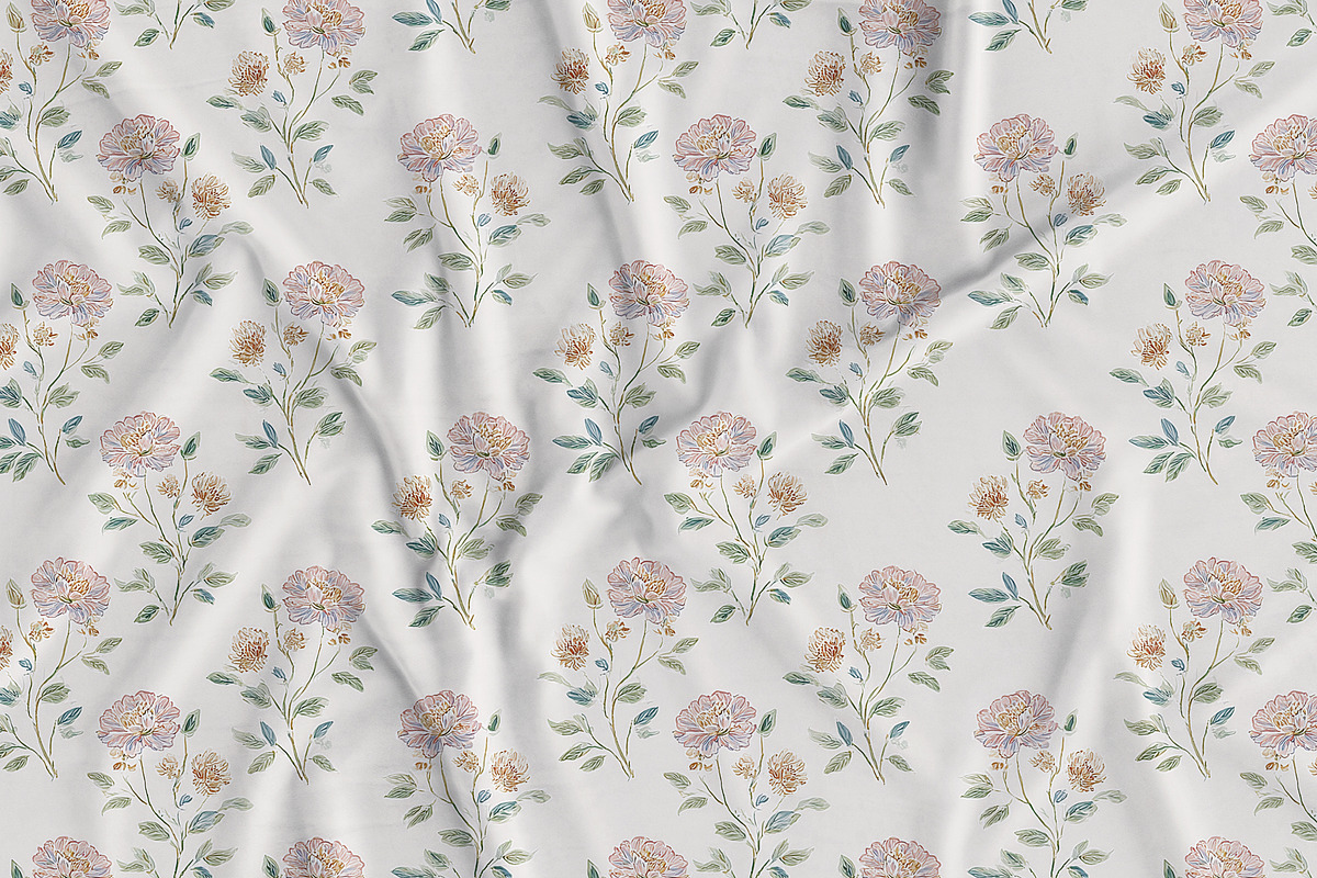 Whimsical Charm Vintage Patterns, a Pattern Graphic by Olya Creative (Photo 7 of 13)