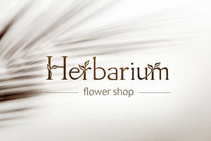 Herb - Floral Ligature Font