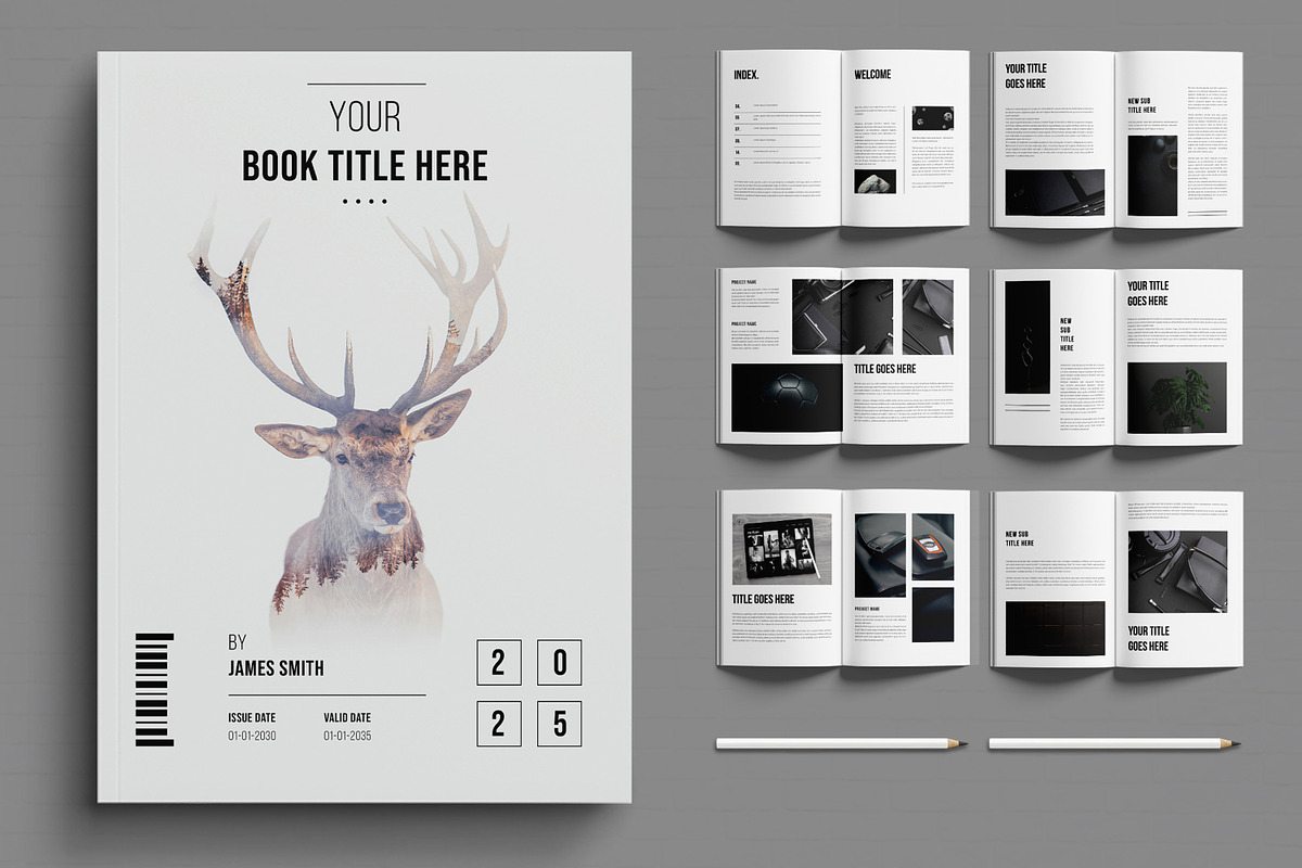 Book Template Design, a Brochure Template by MightyDesign (Photo 1 of 6)
