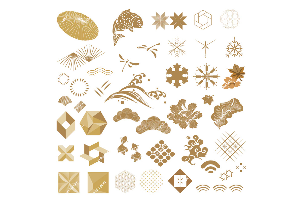 200 Japanese icons . 17 Categories