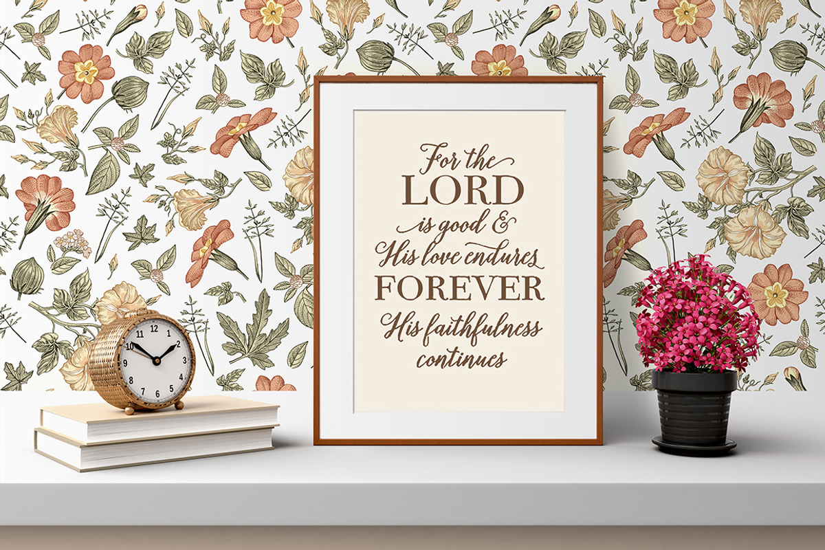 3 Wedding Cards + Seamless Pattern, an Object Graphic by Vintage (Photo 8 of 14)