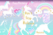 Magical Unicorns, Einhorn, White, an Illustration by Mia's Graphic Design (Thumbnail 5 of 9)