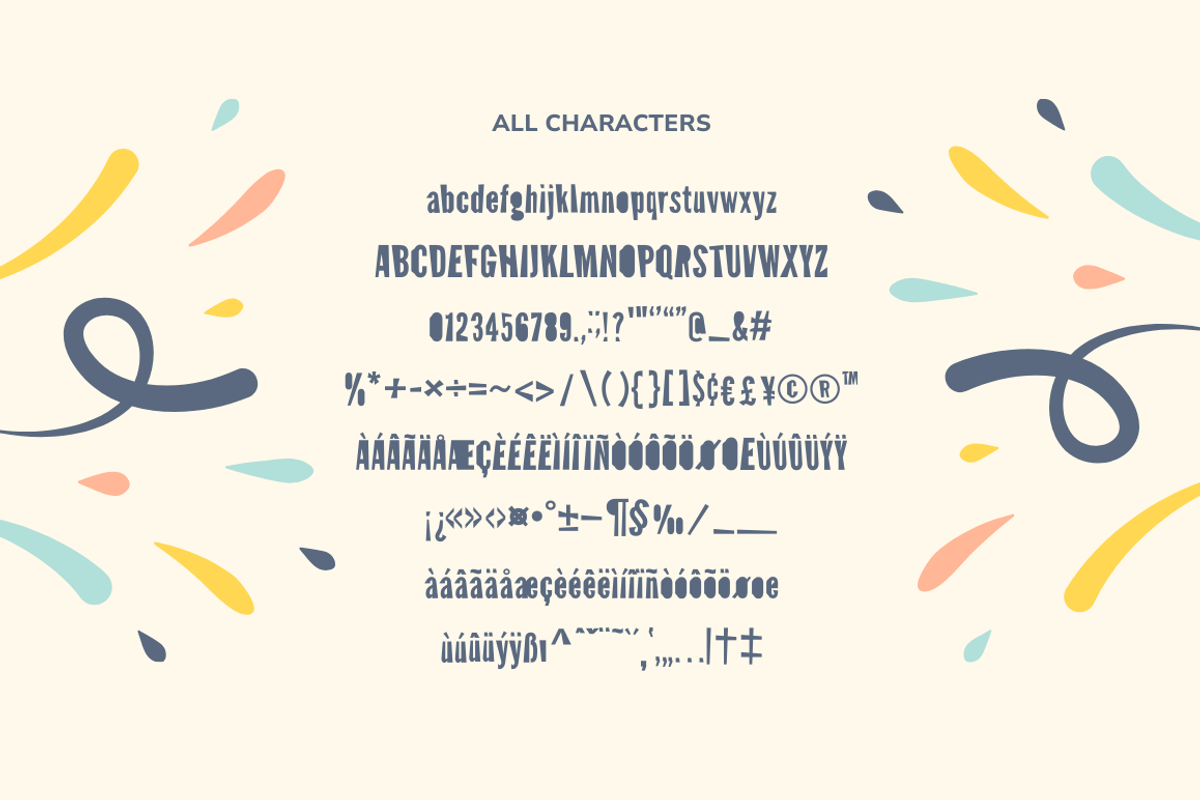 Kinda Silly Fun Font, a Sans Serif Font by Cosy Fox (Photo 2 of 7)