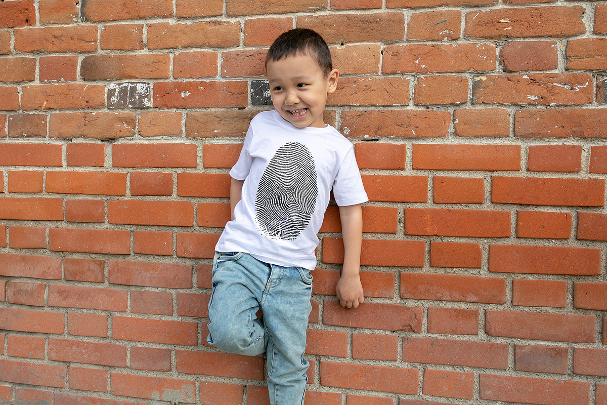 100 Kid's T-Shirt Mock-Up 2018 #22, a Shirt Mockup by Freeman Studio (Photo 91 of 107)