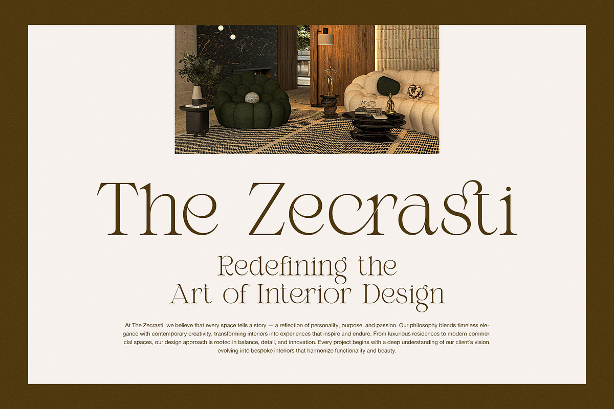 Riukan modern elegant serif font, a Serif Font by Perfectype (Photo 4 of 8)