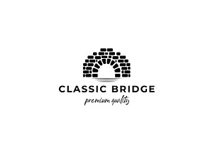 Classic Bridge Logo Design, a Branding & Logo Template by AlvinStd