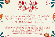 Samantha Christmas Monogram, a Handwritten Font by Yoga Letter (Thumbnail 7 of 7)