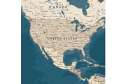Vector World Map - Large&Detailed, an Illustration by PorcuPen Works (Thumbnail 2 of 7)