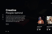 Flux - Creative Portfolio Website, a HTML Template by mivfx (Thumbnail 3 of 5)