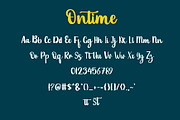 Ontime Modern Script Font, a Script Font by Yuby Creative (Thumbnail 4 of 6)