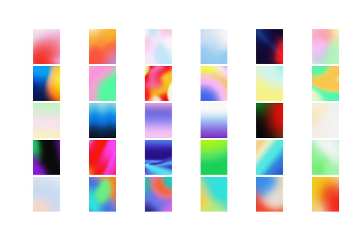 30 Abstract Gradients Set, a Background Graphic by DigitalFad (Photo 2 of 6)