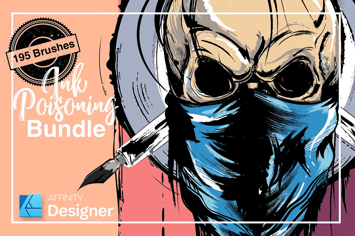 Ink Poisioning Affinity Designer, a Brush Add-On by Annex1 (Photo 1 of 7)