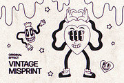 Vintage Misprint Effect, a Layer Style Add-On by Design Squad (Thumbnail 1 of 5)