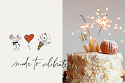 Birthday & Cakes Handmade Doodles, a Food Illustration by Nutalin Art (Thumbnail 6 of 16)