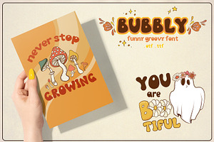 Bubbly Retro Font