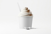 Ice Cream Cup Mockup, a Product Mockup by zpackcreative (Thumbnail 2 of 4)