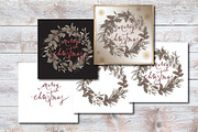 Vintage Christmas card, a Card Template by Quetzal Art (Thumbnail 2 of 3)