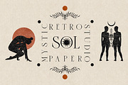 SOL - Retro Mystic Paper Studio, a Texture Illustration by Isabelle Salem (Thumbnail 1 of 26)