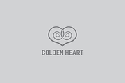 Golden Heart_logo, a Branding & Logo Template by NicklancerShop (Thumbnail 3 of 3)