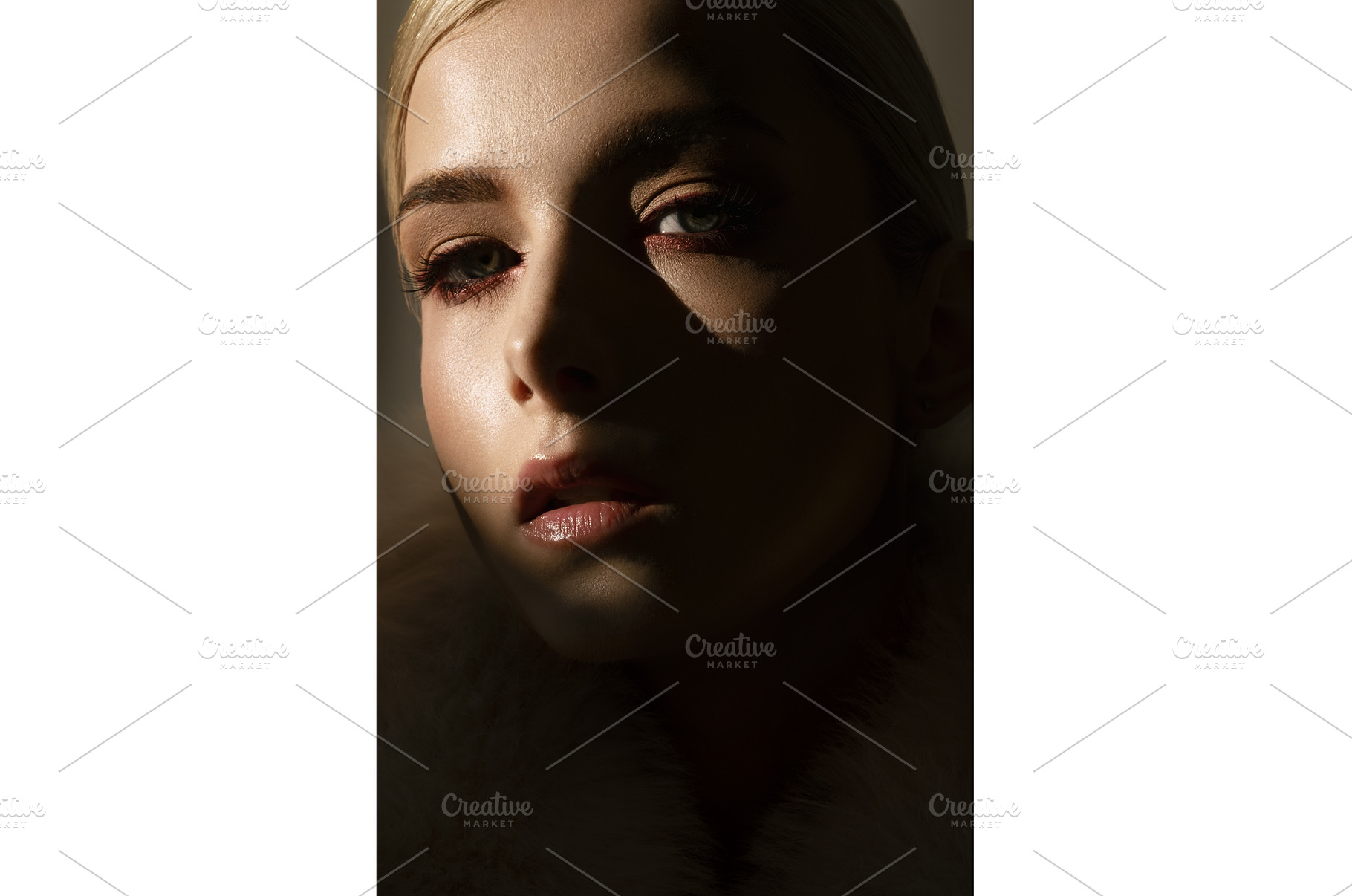 Closeup image of a woman in a, a Person Photo by korabkova