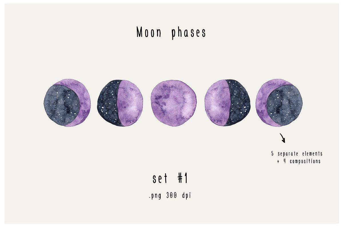 ALCHEMY: magic watercolor pack, an Object Graphic by Lana Elanor (Photo 2 of 18)
