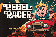 Hickertown - Retro Comical Fonts, a Sans Serif Font by Konstantine Studio (Thumbnail 4 of 11)