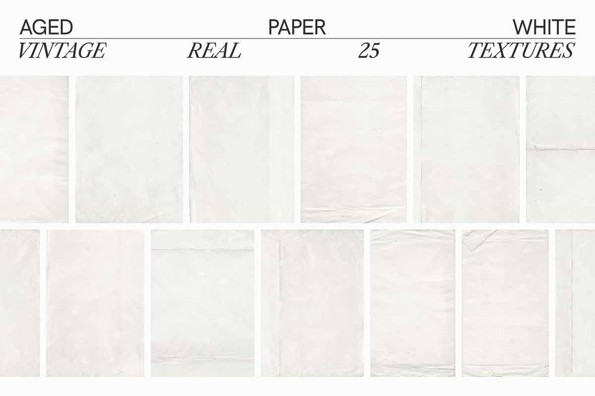 Aged White Vintage Paper, a Texture Graphic by Aesthetic Eye (Photo 12 of 14)