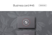 Business Card Mockup Template Bundle, a Business Card Template by PrintPixel (Thumbnail 59 of 104)