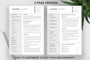 Word And Google Docs Resume Template