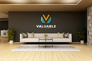 PSD Minimalist Lounge Wall Mockup, a Product Mockup by Ayy (Thumbnail 10 of 15)