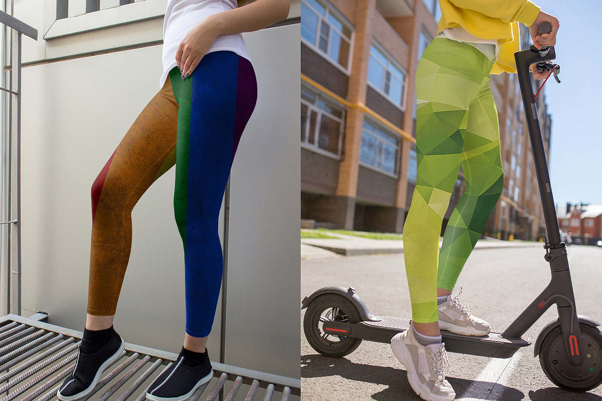 100 Leggings Mock-Up #20, a Bottom Mockup by Freeman Studio (Photo 30 of 58)