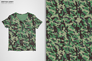 British Army Camouflage Patterns, a Pattern Graphic by 3Y_Design (Thumbnail 6 of 6)