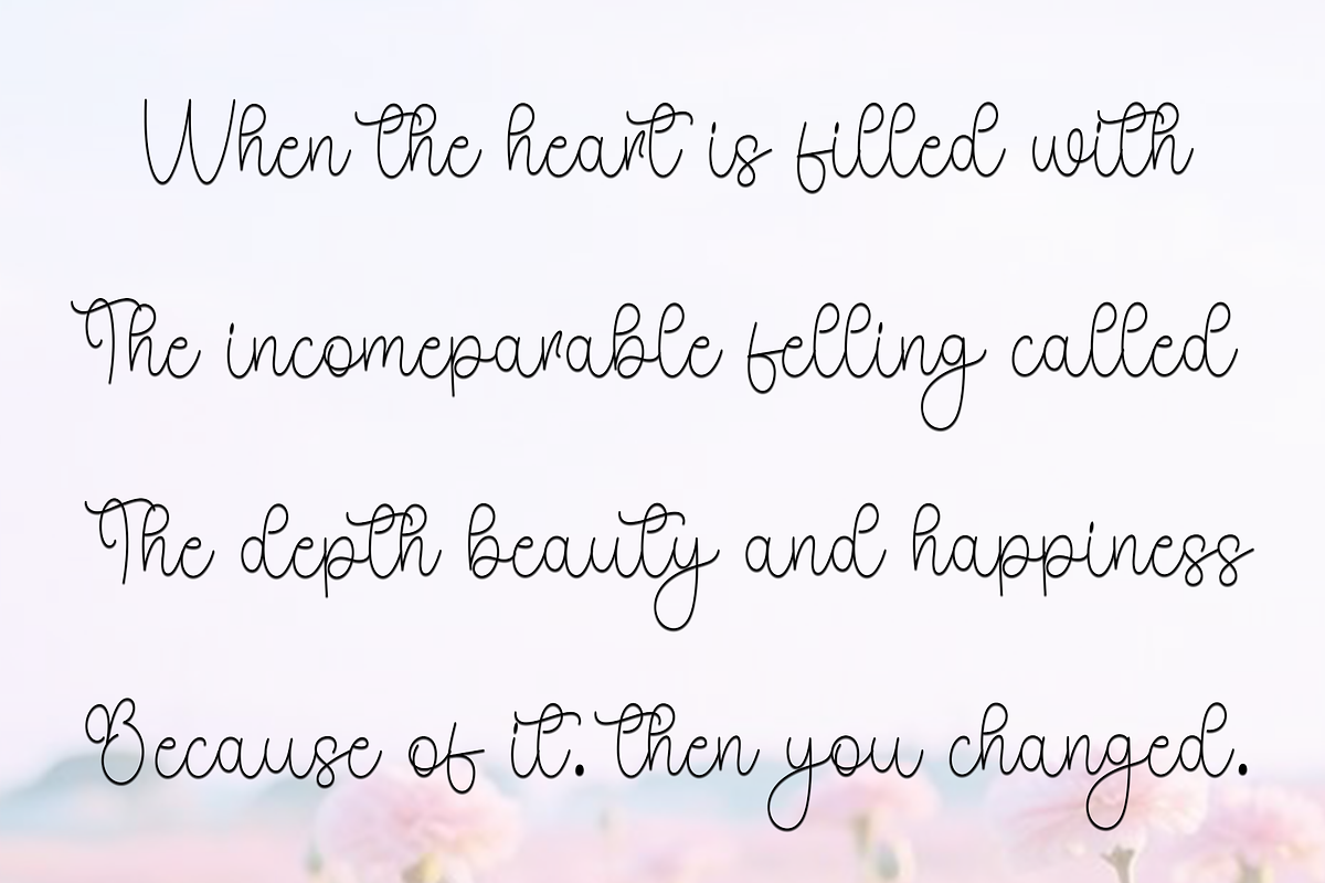Valentine, a Handwritten Font by InermediaSTUDIO (Photo 5 of 8)