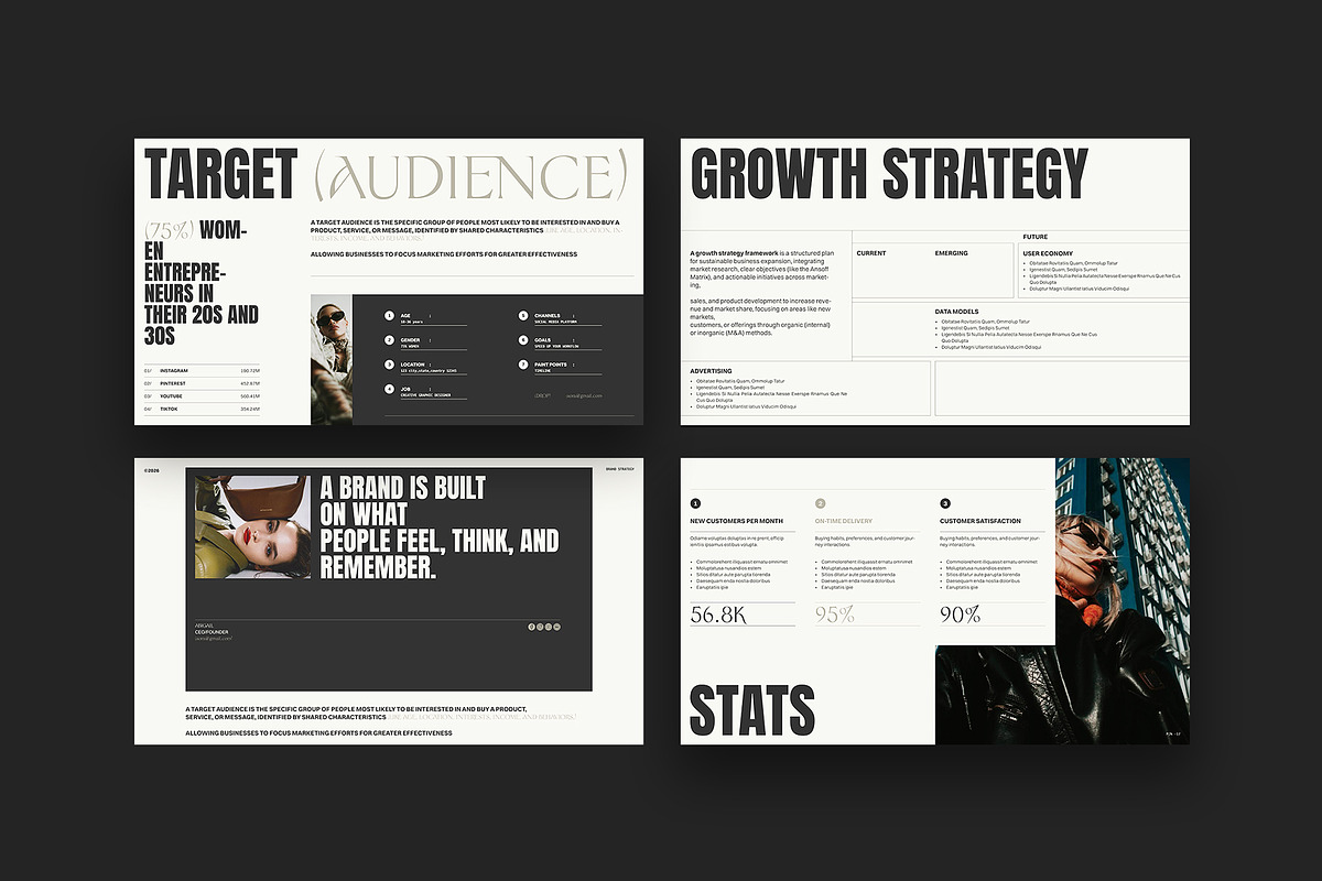 Brand Strategy Presentation Template, a Presentation Template by Studio Monova (Photo 12 of 15)