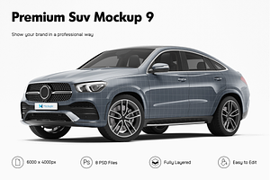 Premium Suv Mockup 9