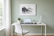 Watercolor Mountain Prints, a Decorative Illustration by Nadia Semyroz (Thumbnail 5 of 8)