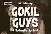 Gokil Guys - A Modern Display Font, a Handwritten Font by Marvadesign (Thumbnail 1 of 5)