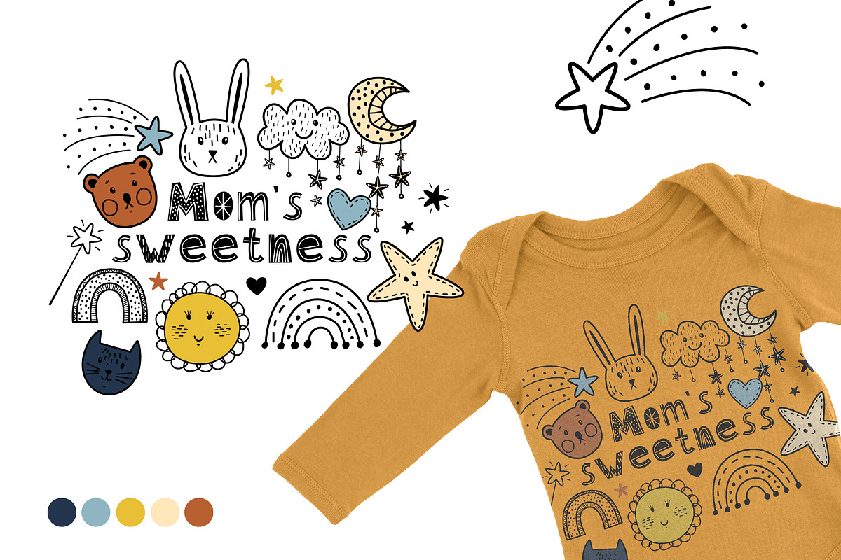 Baby cute font preview 2