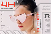 Guinsa – Futuristic Font, a Sans Serif Font by Craft Supply Co. (Thumbnail 2 of 8)