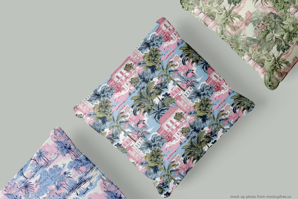 Urban Forest Toile seamless Pattern, a Pattern Graphic by STUDIO CHOTI (Photo 6 of 7)