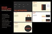 VIZRONA | Brand Guidelines Template, a Presentation Template by shaondesigns (Thumbnail 7 of 9)