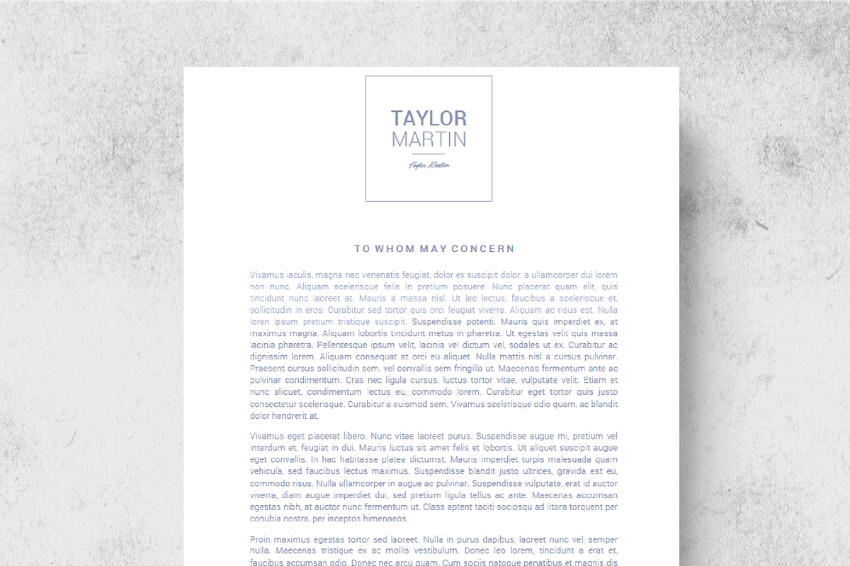 Sailor Resume Template +Cover Letter, a Resume Template by Made By Hamilton (Photo 2 of 4)