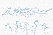 Toile de jouy safari animals clipart, an Animal Illustration by Invite to Clipart (Thumbnail 4 of 5)