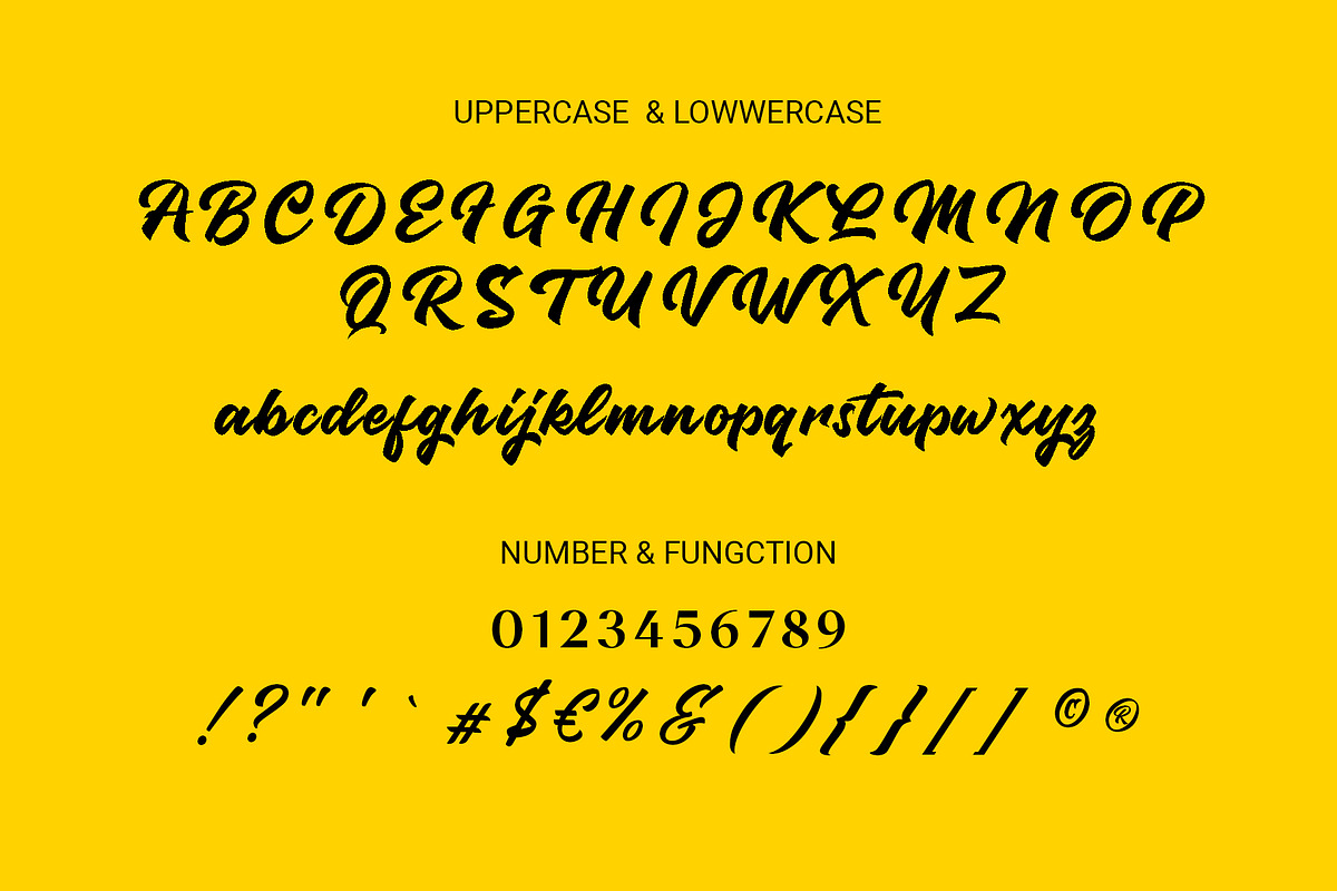 Kington Modern Luxury Brush Font, a Font by RHD Creative Studio (Photo 10 of 11)