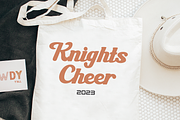 VARSITY Bold Sports Script Font, a Script Font by Blush Font Co. (Thumbnail 2 of 6)