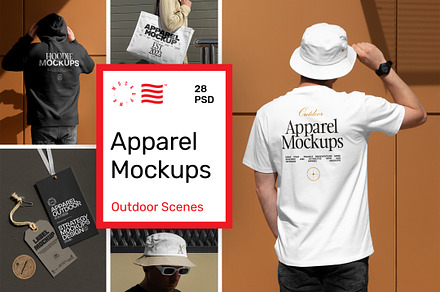 Outdoor Apparel Mockups Vol.1