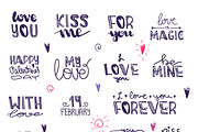 Cute alphabet for Valentine's Day, an Object Graphic by Alyonka_lis (Thumbnail 3 of 7)